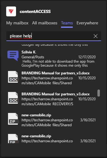 System user password in the installation package