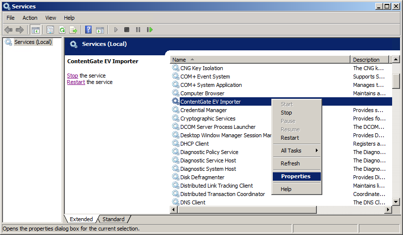 contentGATE documentation100